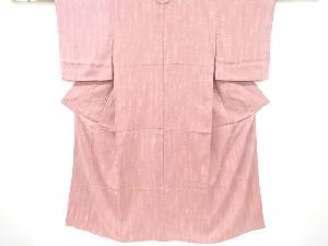 リサイクル　縮緬地 抽象模様小紋着物